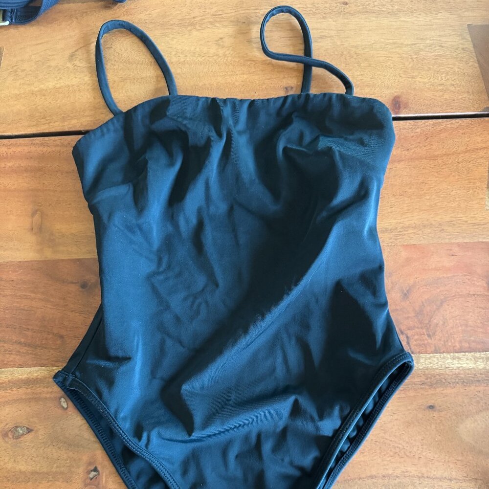 Gooseberry Intimates One Piece Tank Black Small